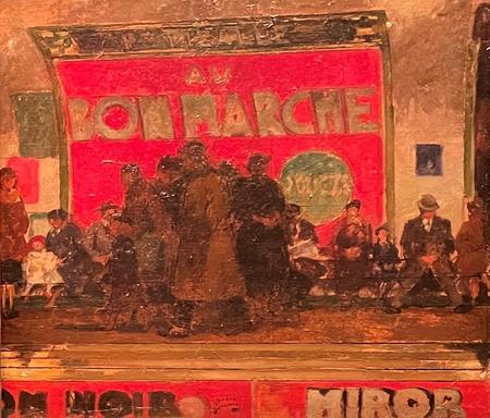 La place Pigalle d'André Devambez  au Petit Palais